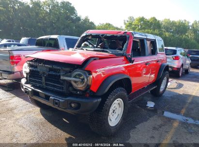 2024 FORD BRONCO HERITAGE EDITION Red  Gasoline 1FMEE4DPXRLA01444 photo #3