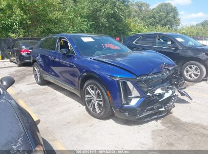 2024 CADILLAC LYRIQ LUXURY W/1SC Blue  Electric 1GYKPPRK3RZ101005 photo #1