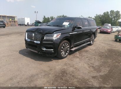 2021 LINCOLN NAVIGATOR RESERVE L Black  Gasoline 5LMJJ3LT2MEL20298 photo #3