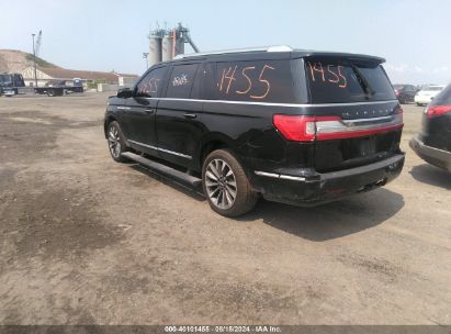 2021 LINCOLN NAVIGATOR RESERVE L Black  Gasoline 5LMJJ3LT2MEL20298 photo #4