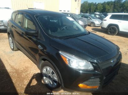 2014 FORD ESCAPE S Black  Gasoline 1FMCU0F71EUC42619 photo #1