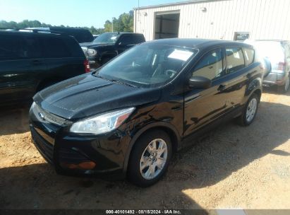 2014 FORD ESCAPE S Black  Gasoline 1FMCU0F71EUC42619 photo #3