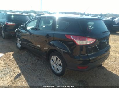 2014 FORD ESCAPE S Black  Gasoline 1FMCU0F71EUC42619 photo #4