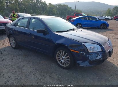 2007 MERCURY MILAN V6 PREMIER Dark Blue  Gasoline 3MEHM08117R600278 photo #1