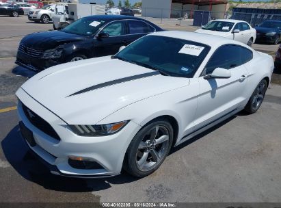 2016 FORD MUSTANG V6 White  Gasoline 1FA6P8AM2G5327282 photo #3