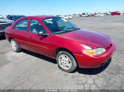 1998 FORD ESCORT SE Red  Gasoline 1FAFP13P2WW160722 photo #1