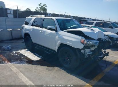 2024 TOYOTA 4RUNNER TRD OFF ROAD PREMIUM White  Gasoline JTERU5JR2R6282010 photo #1