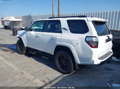 2024 TOYOTA 4RUNNER TRD OFF ROAD PREMIUM White  Gasoline JTERU5JR2R6282010 photo #4