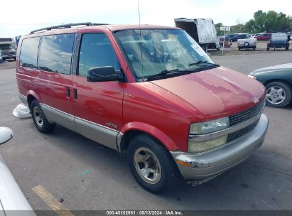 2001 CHEVROLET ASTRO LS Red  Gasoline 1GNDM19W81B155461 photo #1