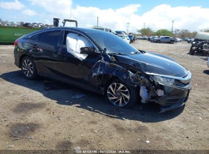 2018 HONDA CIVIC EX Black  Gasoline 2HGFC2F70JH567339 photo #1