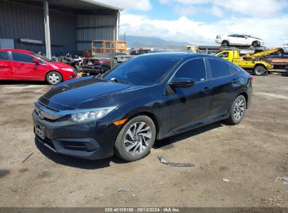 2018 HONDA CIVIC EX Black  Gasoline 2HGFC2F70JH567339 photo #3