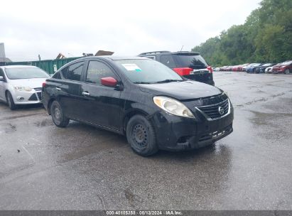 2012 NISSAN VERSA 1.6 SV Black  Gasoline 3N1CN7AP8CL841643 photo #1