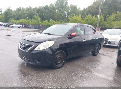 2012 NISSAN VERSA 1.6 SV Black  Gasoline 3N1CN7AP8CL841643 photo #3