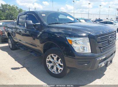 2023 NISSAN TITAN XD SV 4X4 Black  Gasoline 1N6AA1FB2PN109828 photo #1