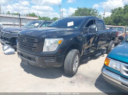 2023 NISSAN TITAN XD SV 4X4 Black  Gasoline 1N6AA1FB2PN109828 photo #3