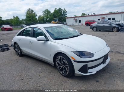 2023 HYUNDAI IONIQ 6 SEL White  Electric KMHM34AA6PA023001 photo #1