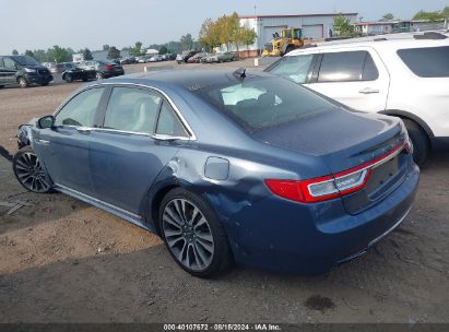 2019 LINCOLN CONTINENTAL RESERVE Blue  Gasoline 1LN6L9NP9K5609343 photo #4