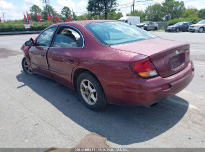 2001 OLDSMOBILE AURORA 3.5 Burgundy  Gasoline 1G3GR64H214172113 photo #4