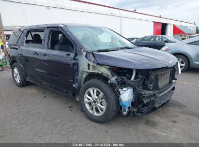 2022 KIA CARNIVAL MPV LX SEAT PACKAGE Blue  Gasoline KNDNB4H35N6116269 photo #1