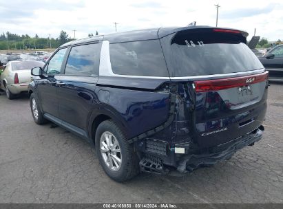 2022 KIA CARNIVAL MPV LX SEAT PACKAGE Blue  Gasoline KNDNB4H35N6116269 photo #4