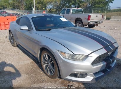 2015 FORD MUSTANG ECOBOOST Gray  Gasoline 1FA6P8TH0F5314948 photo #1