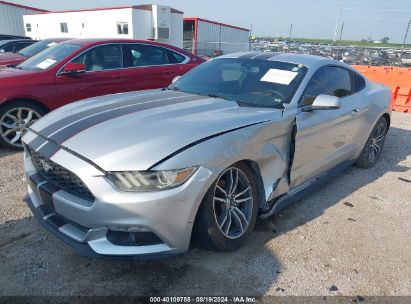 2015 FORD MUSTANG ECOBOOST Gray  Gasoline 1FA6P8TH0F5314948 photo #3