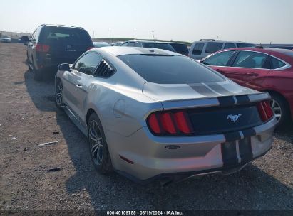 2015 FORD MUSTANG ECOBOOST Gray  Gasoline 1FA6P8TH0F5314948 photo #4