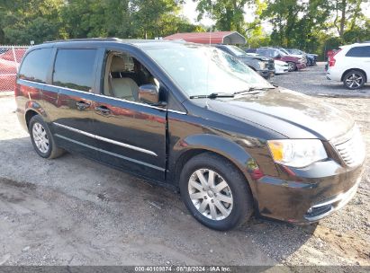 2015 CHRYSLER TOWN & COUNTRY TOURING Black  Flexible Fuel 2C4RC1BG2FR675121 photo #1