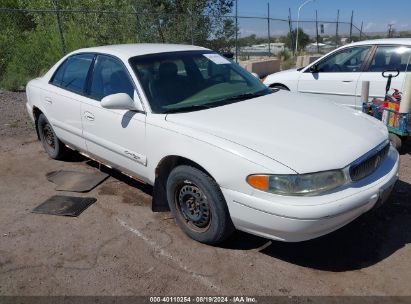 2001 BUICK CENTURY LIMITED White  Gasoline 2G4WY55J111311357 photo #1