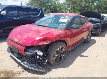 2023 KIA EV6 WIND Red  Electric KNDC34LA4P5129291 photo #3