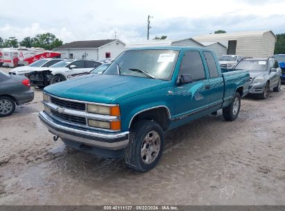 1996 CHEVROLET GMT-400 K1500 Green  Gasoline 1GCEK19R4TE111200 photo #3