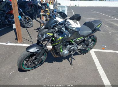 2019 KAWASAKI ER650 G Black  Gasoline JKAEREG19KDA02491 photo #3