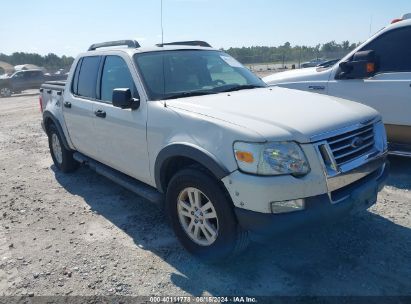 2009 FORD EXPLORER SPORT TRAC XLT White  Gasoline 1FMEU31E29UA20032 photo #1