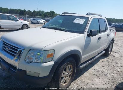 2009 FORD EXPLORER SPORT TRAC XLT White  Gasoline 1FMEU31E29UA20032 photo #3