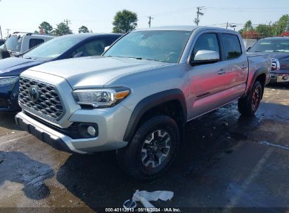 2022 TOYOTA TACOMA TRD OFF ROAD Silver  Gasoline 3TYCZ5AN1NT090942 photo #3