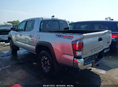 2022 TOYOTA TACOMA TRD OFF ROAD Silver  Gasoline 3TYCZ5AN1NT090942 photo #4