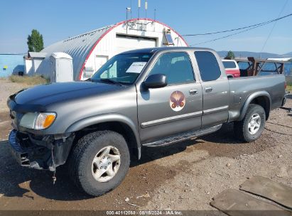 2004 TOYOTA TUNDRA LTD V8 Gray  Gasoline 5TBBT48104S450800 photo #3