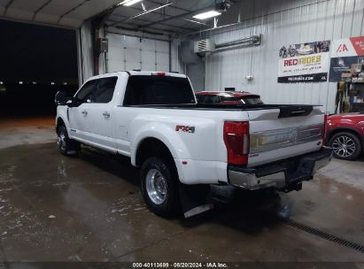 2022 FORD F-350 KING RANCH White  Diesel 1FT8W3DT3NEC25207 photo #4