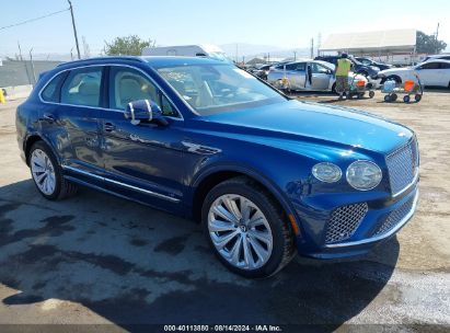 2021 BENTLEY BENTAYGA FIRST EDITION/V8 Blue  Gasoline SJAAM2ZV4MC035777 photo #1