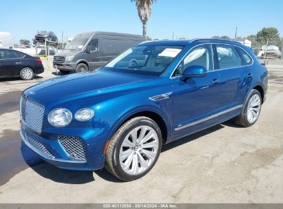 2021 BENTLEY BENTAYGA FIRST EDITION/V8 Blue  Gasoline SJAAM2ZV4MC035777 photo #3