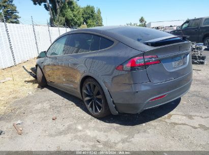 2020 TESLA MODEL X LONG RANGE DUAL MOTOR ALL-WHEEL DRIVE/LONG RANGE PLUS DUAL MOTOR ALL-WHEEL DRIVE Black  Electric 5YJXCBE20LF271822 photo #4