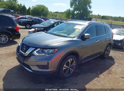 2019 NISSAN ROGUE SV Gray  Gasoline JN8AT2MV5KW381393 photo #3