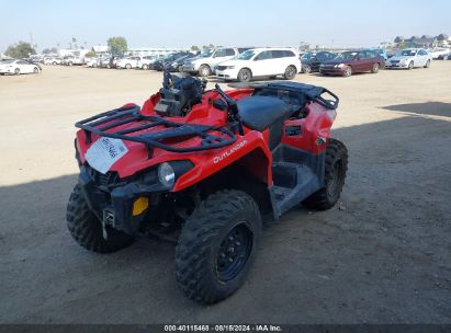 2017 CAN-AM OUTLANDER MAX 450/450 DPS Red  Gasoline 3JBLMAR22HJ000767 photo #3