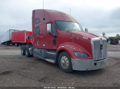 2012 KENWORTH CONSTRUCTION T700 Red  Diesel 1XKFD49X2CJ302933 photo #1