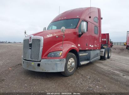 2012 KENWORTH CONSTRUCTION T700 Red  Diesel 1XKFD49X2CJ302933 photo #3