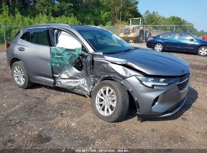 2021 BUICK ENVISION FWD PREFERRED Gray  Gasoline LRBAZLR46MD109867 photo #1