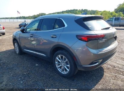 2021 BUICK ENVISION FWD PREFERRED Gray  Gasoline LRBAZLR46MD109867 photo #4