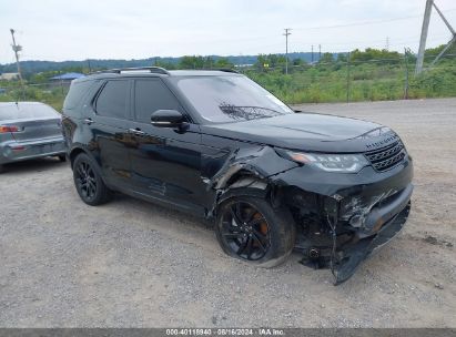 2020 LAND ROVER DISCOVERY HSE LUXURY Black  Gasoline SALRT2RV8L2445144 photo #1