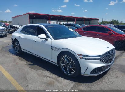 2023 GENESIS G90 3.5T AWD White  Gasoline KMTFB4SD5PU019885 photo #1