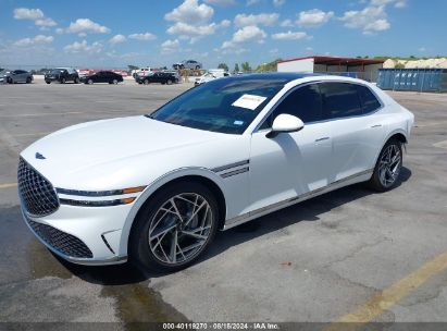 2023 GENESIS G90 3.5T AWD White  Gasoline KMTFB4SD5PU019885 photo #3